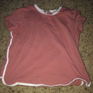 💗girls crop tee